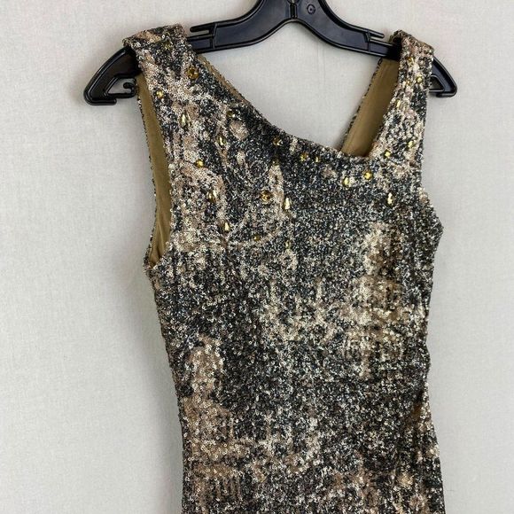 KAY UNGER Sequin Dress - Picture 4 of 10
